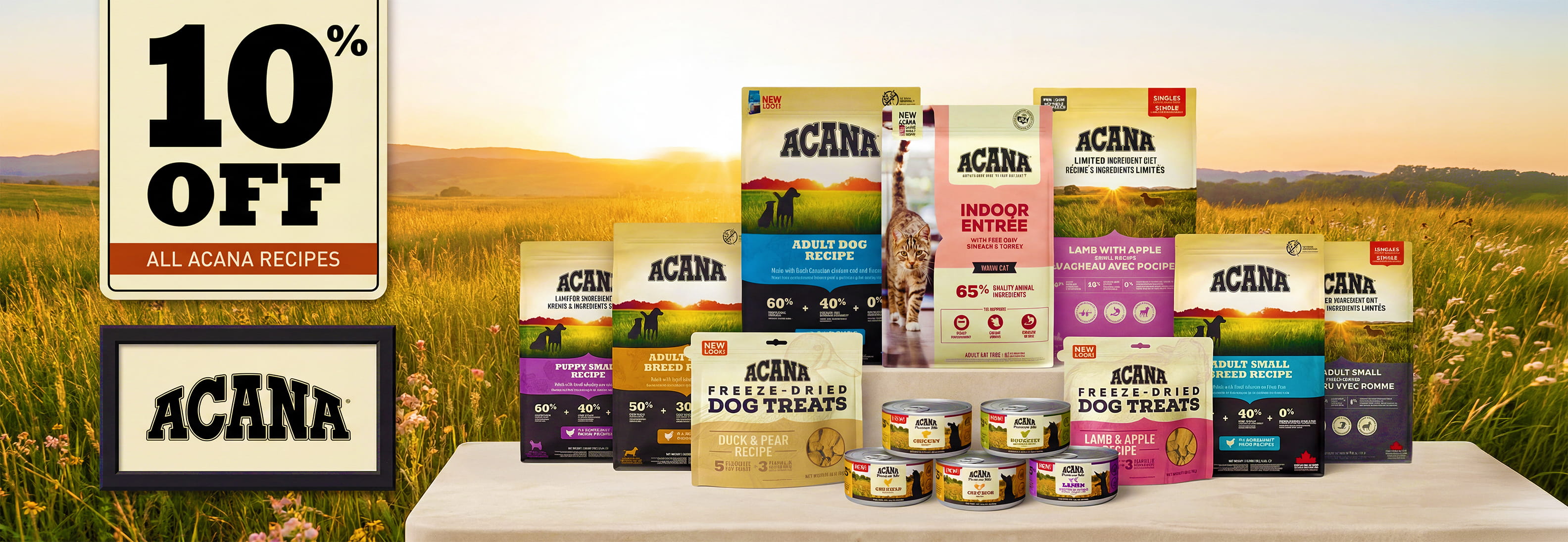Acana 10% discount