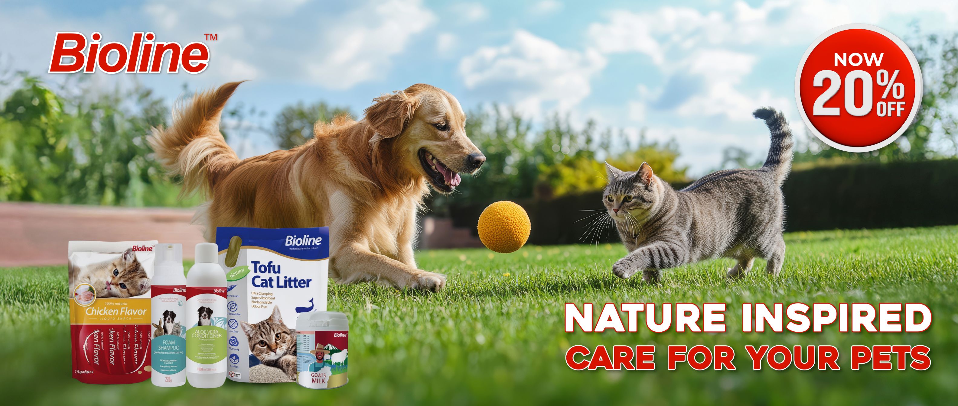 Bioline 20% banner offer