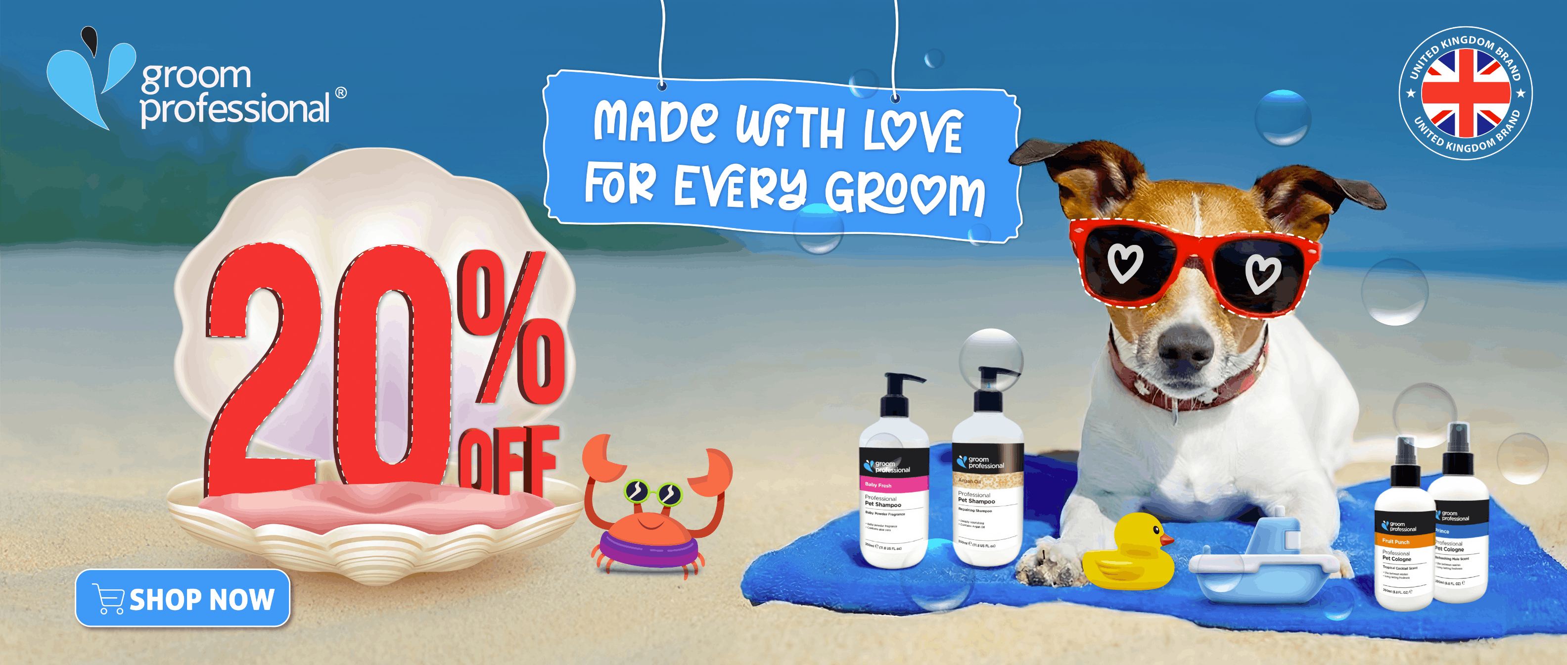 DoctorPet grooming items discounted