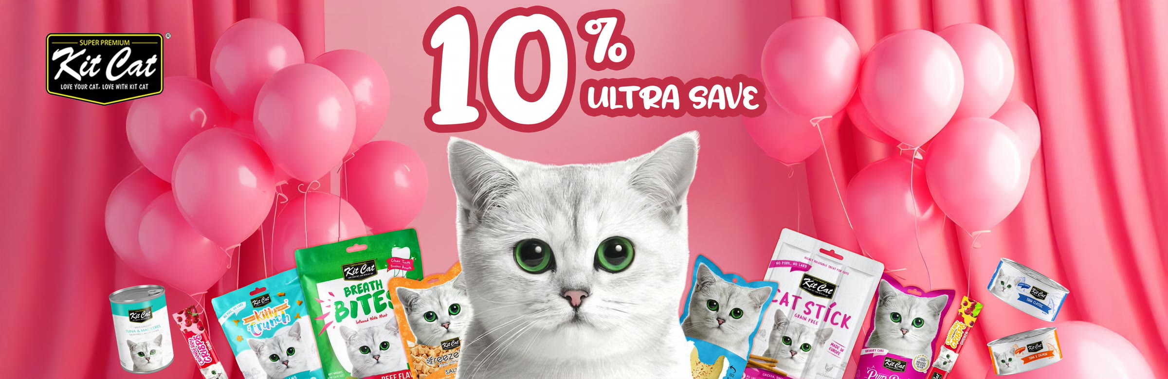 Kit Cat products — 10% off