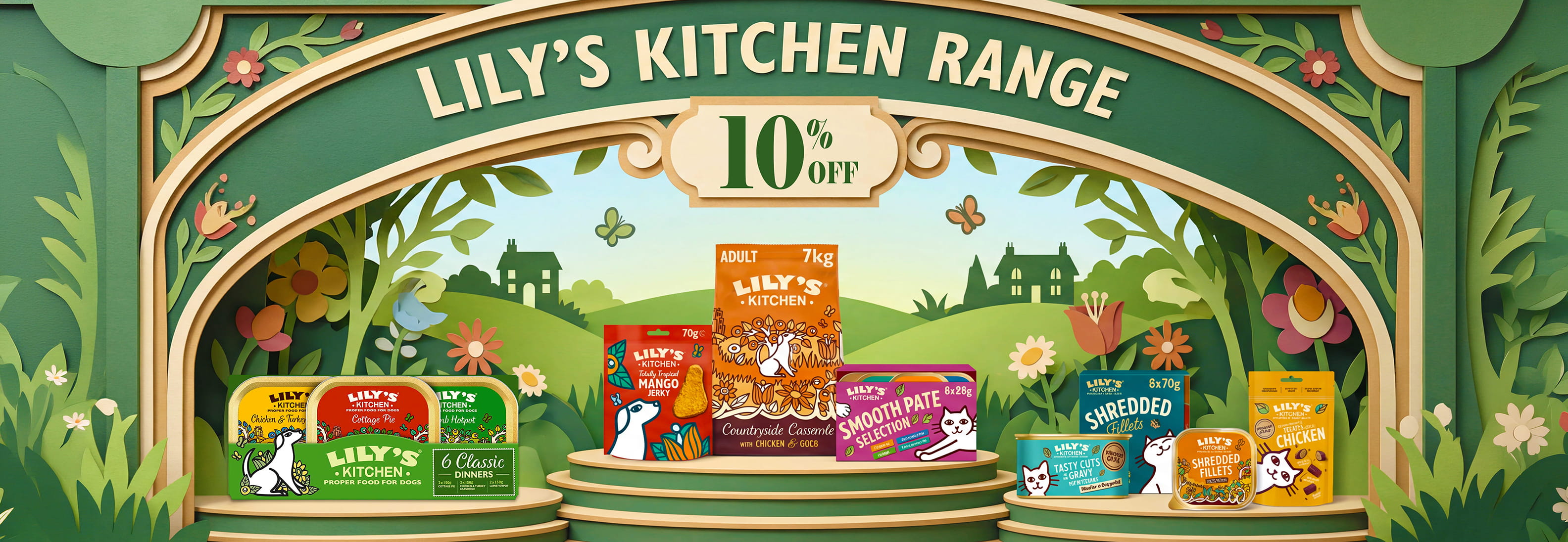Lily's Kitchen banner 10% discount