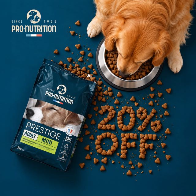 Pro-Nutrition Prestige Adult Mini dry dog food — shop at Petsky