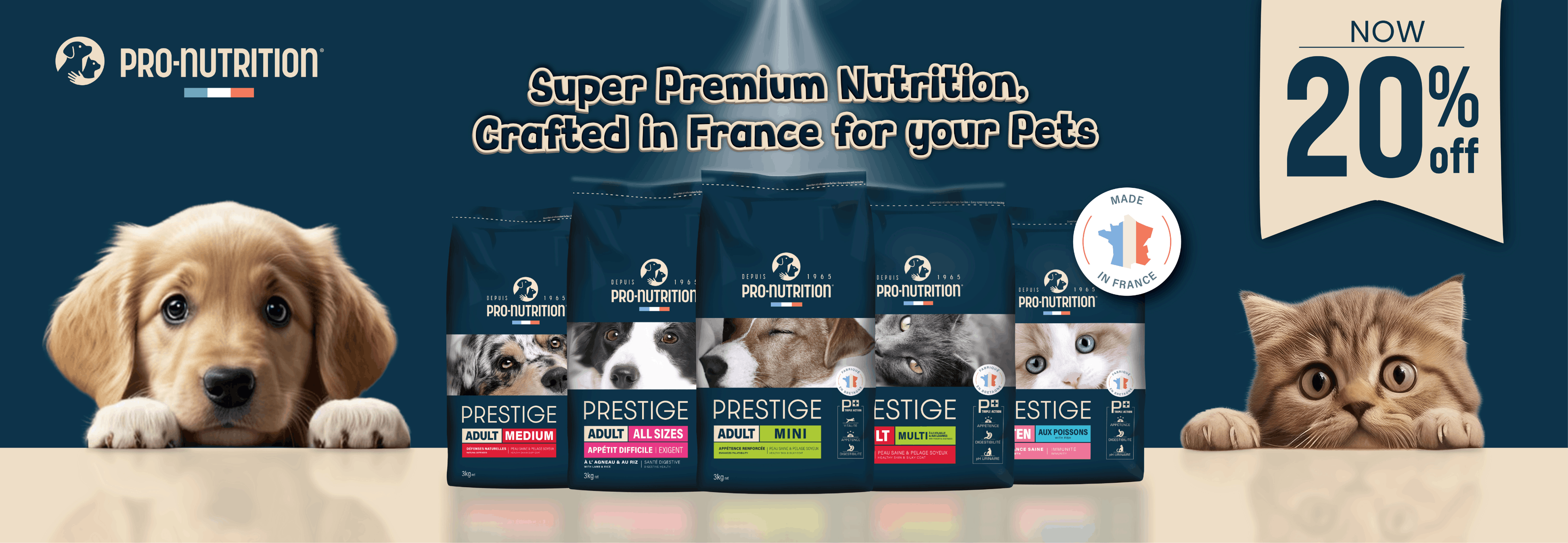 Prestige banner offer