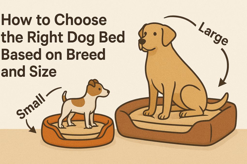How To Choose The Right Dog Bed Based On Breed And Size