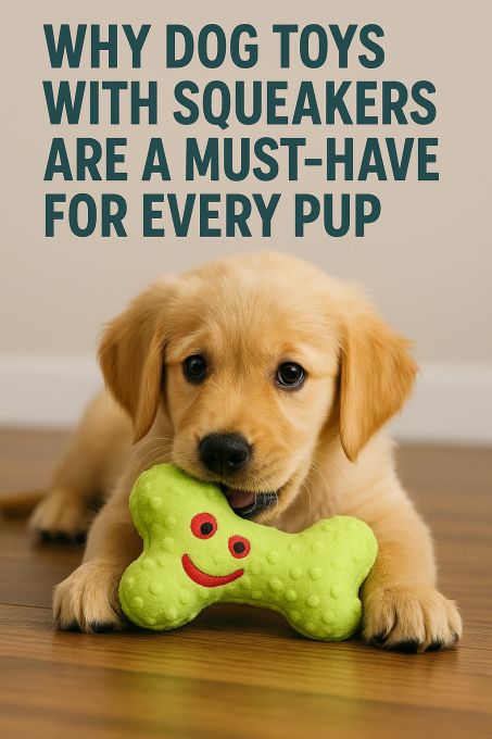 Why Dog Toys With Squeakers Are A Must-Have For Every Pup