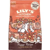 Lily's Kitchen Puppy Recipe with Chicken, Salmon & Peas Dry Food - 1KG