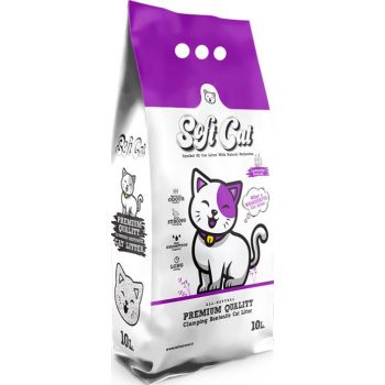  Soft Cat Lavender Scented Cat Litter - 10 L 