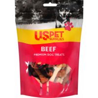 US Pet XS Toothbrush Shaped Dog Treats Milk & Beef Flavor 150gm