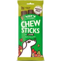 Lily's Kitchen Dog Chew Sticks with Lamb Dog Treats 120G