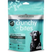 Arden Grange Crunchy Bites Chicken Light Dog Treats 225g