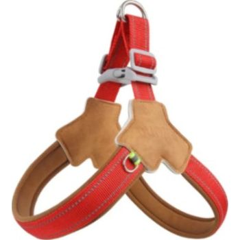  Saas Pet Triangle Harness Medium Red 46-56cm 