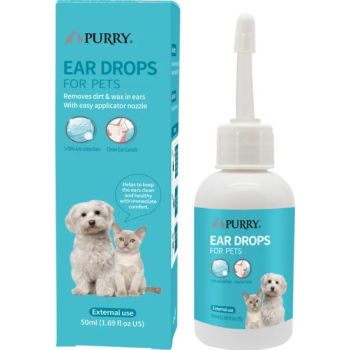  Purry Ear Drops for dogs & cats-50ml 