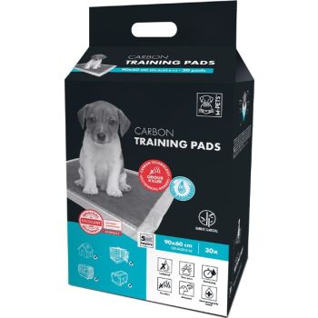  M-PETS Carbon Training Pads 90×60 Cm 30 Pack 