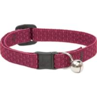 Eco Safety Cat Collar With Bell – Berry