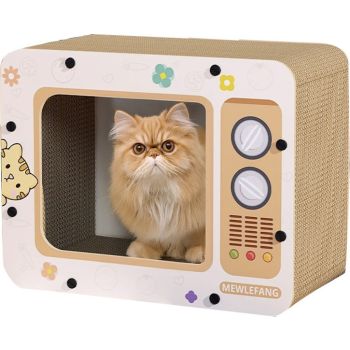  Saas Cat Scratching Board TV House 45*29*35CM 