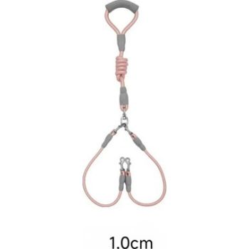  SAAS DOG ONE DRAG TWO LEASHES PINK S 150 (1.0 +0.6) 