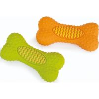 Camon Latex Bone With Tips And Squeaker