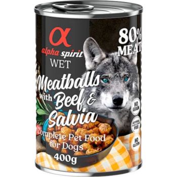  Alpha Spirit Meatballs Beef and Salvia (400gr) 