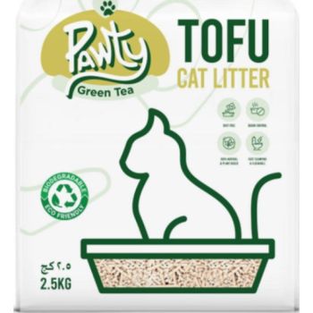  Pawty Tofu - Cat litter 6L  Green Tea 