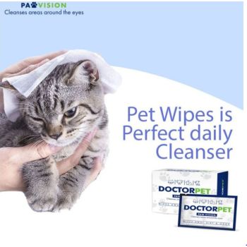  Doctor Pet Eye Pet Wipes - 15 Satchels 