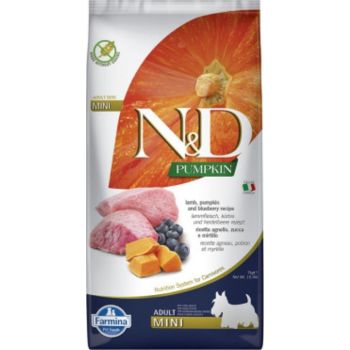  Farmina N&D Prime Dog Lamb & Blueberry Adult Mini Dry Dog Food - 7 Kg 