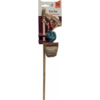 FOFOS Dark Green Cactus Wand Cat Toys