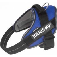 IDC POWAIR DOG HARNESS BLUE / MEDIUM