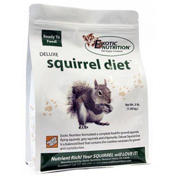  Deluxe Squirrel Diet - 3LB (1.36kg) 