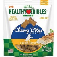 Nylabone Healthy Edibles Chewy Bites Chicken Flavor 6 Oz