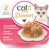 Catit Cat Wet Food  Fish Dinner Duck & Potato 80 G