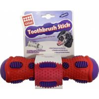 GiGwi Toothbrush Stick Rubber Dental Chew with Crackle Sound