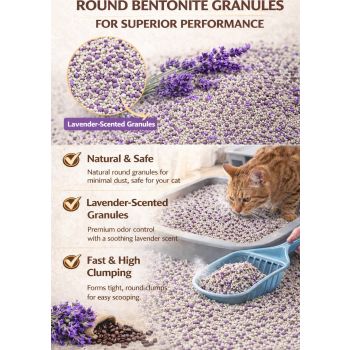  Emily Pets Cat Litter Lavender 10L 