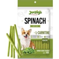 Jerhigh Dog Treats Spinach Sticks 100g