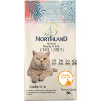 Northland Bentonite Clumping Cat Litter - Orange [Volume - 20L]