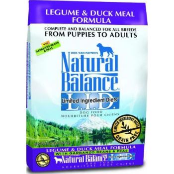  Natural Balance LID Legume & Duck Meal Dry Dog Food 24lb 