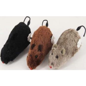  Saas Cat Toy Mouse  2 Color  Grey And White  (1pcs) 