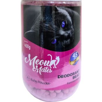  Meow Mates Deodorant Bead 450g - Baby Powder 