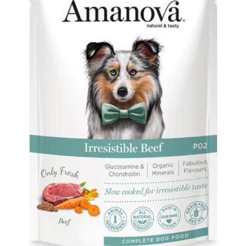  Amanova Wet Adult Dog Irresistible Beef - 100g 