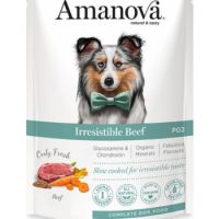 Amanova Wet Adult Dog Irresistible Beef - 100g