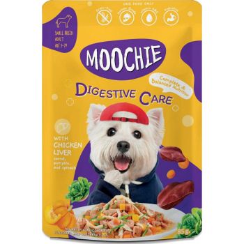  Moochie Dog Food Casserole With Chicken Liver - Digestive Care Pouch 85g 