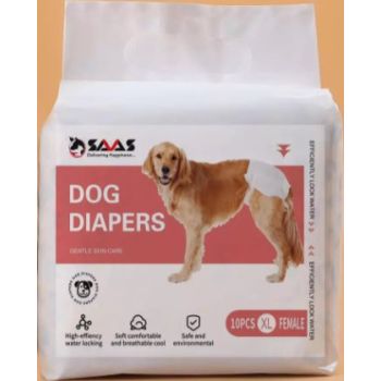  SAAS Female Dog Diaper XL 