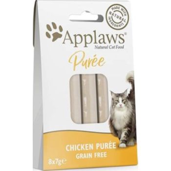  Applaws Natural Chicken Puree Cat Treats 8x7g 