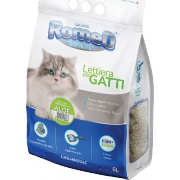  Romeo Bentonite Cat Litter ALOE	6 L 