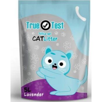  True test Silica Cat Litter Lavender 5L 