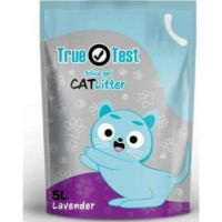 True test Silica Cat Litter Lavender 5L