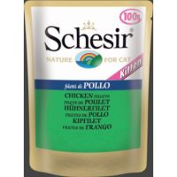 SCHESIR KITTEN POUCH CHICKEN FILLET 100GM (C576)