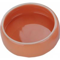Vadigran Feeder Cup Rodent Earthenware Orange 12cms