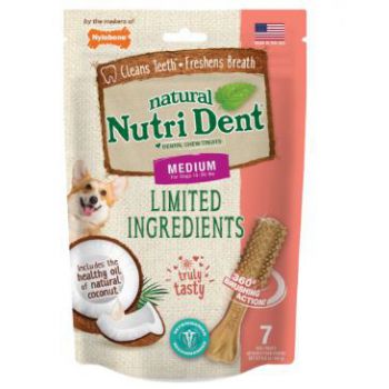  Nutri Dent Coconut 7 Count Pouch Medium 