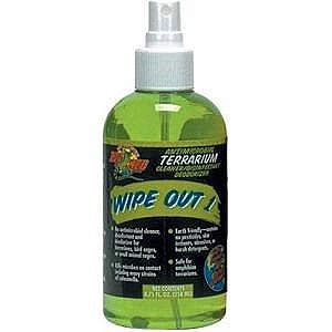 Zoo Med Wipe Out 1 Terrarium Cleaner - 4.25 Oz (Kills Bacteria & Odors)