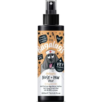  Bugalugs Antiseptic Paw & Nose Spray 200ml (6.8 Fl Oz) 